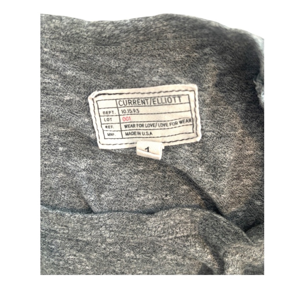 Current/Elliott Ruffle Tee - Picture 4 of 4